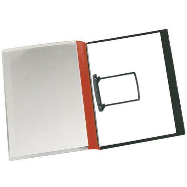 Jalema Berichtsmappe mit Clip – 10er-Pack – rot