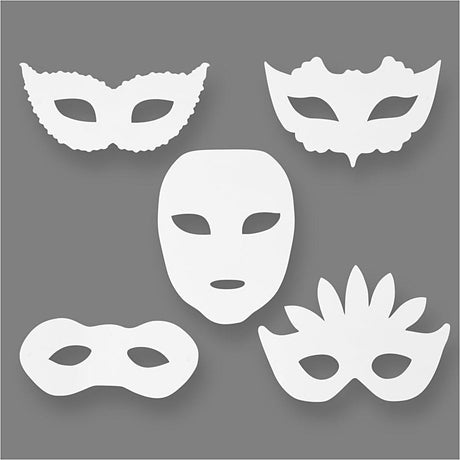 Creotime https: www.cchobby.nl Theatermasken-h-8-5-19-cm-w-15-20-5-cm-230-gr-white-16-piece-1-box