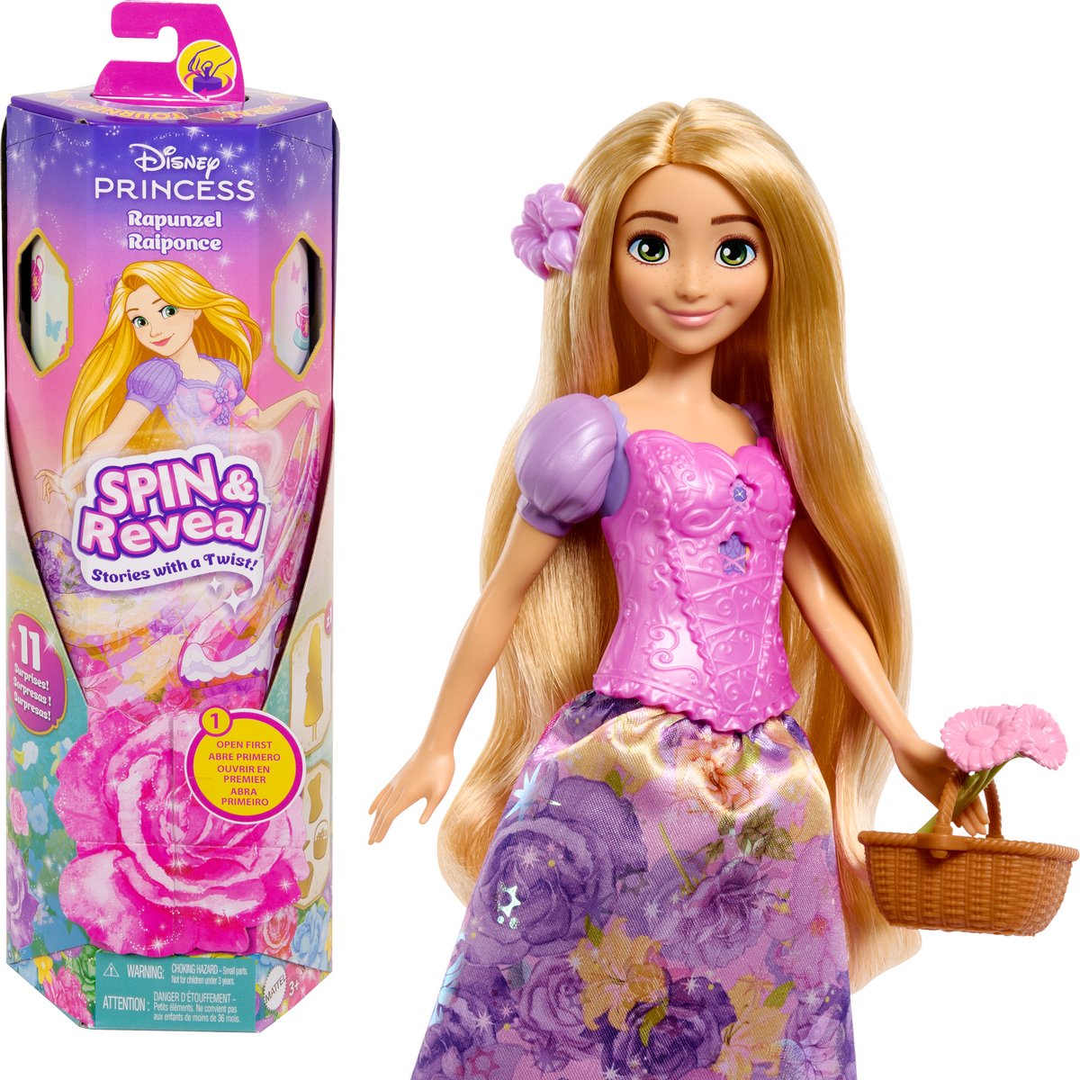 Disney Princess Spin enthüllt Rapunzel-Puppe