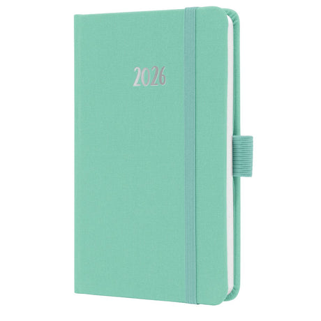Sigel weekagenda feel 2026 formaat a6 mighty mint hardcover
