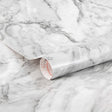D-c-fix romeo plakfolie - 45x200cm - wit - marmer - zelfklevend