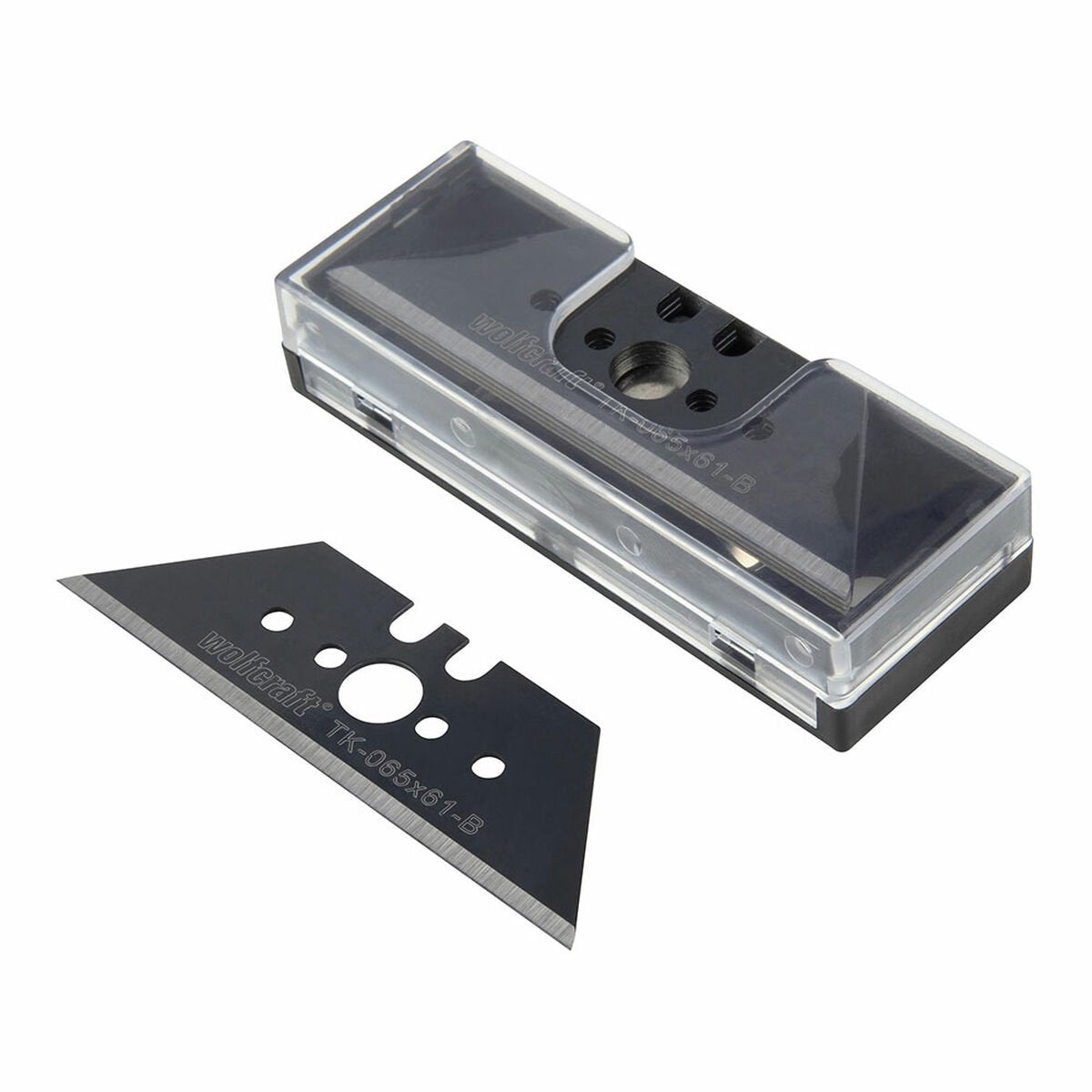 Wolfcraft - 5 trapeziummessen pro sharp 0,65 x 61 mm - 4206000