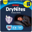 Drynites Huggies Windelhosen – Jungen – 3 bis 4 Jahre (12–21 kg) – 64 Nachthosen – extra Rabatt