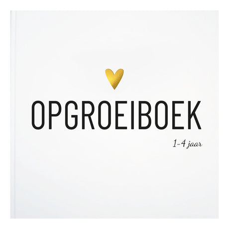 Merkloos sans marque opgroeiboek - invulboek voor kind 1 tot 4 jaar - mijlpalenboek bewaarboek