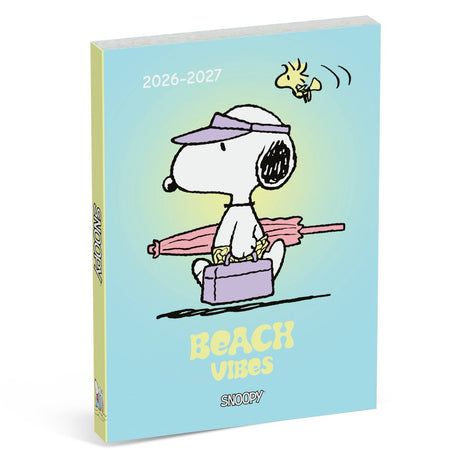 Snoopy Schulkalender 2026 2027 – blau – mit Zwischenseiten