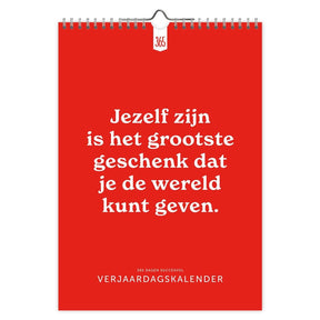 365 dagen succesvol a4 verjaardagskalender