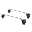 Twinny load dakdragerset a51 - aluminium dakdragers – pasklaar - afsluitbaar – tüv-gs goedgekeurd - maximaal draagvermogen 50 kg