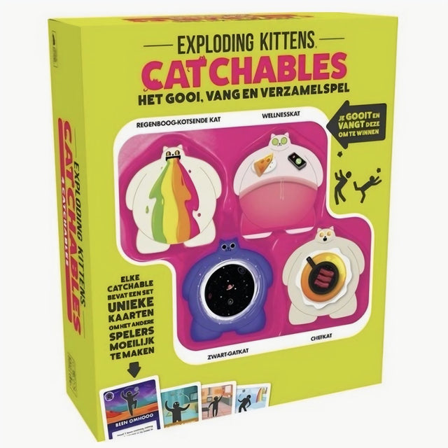 Explodierende Kätzchen – Catchables-Hauptset – Kartenspiel