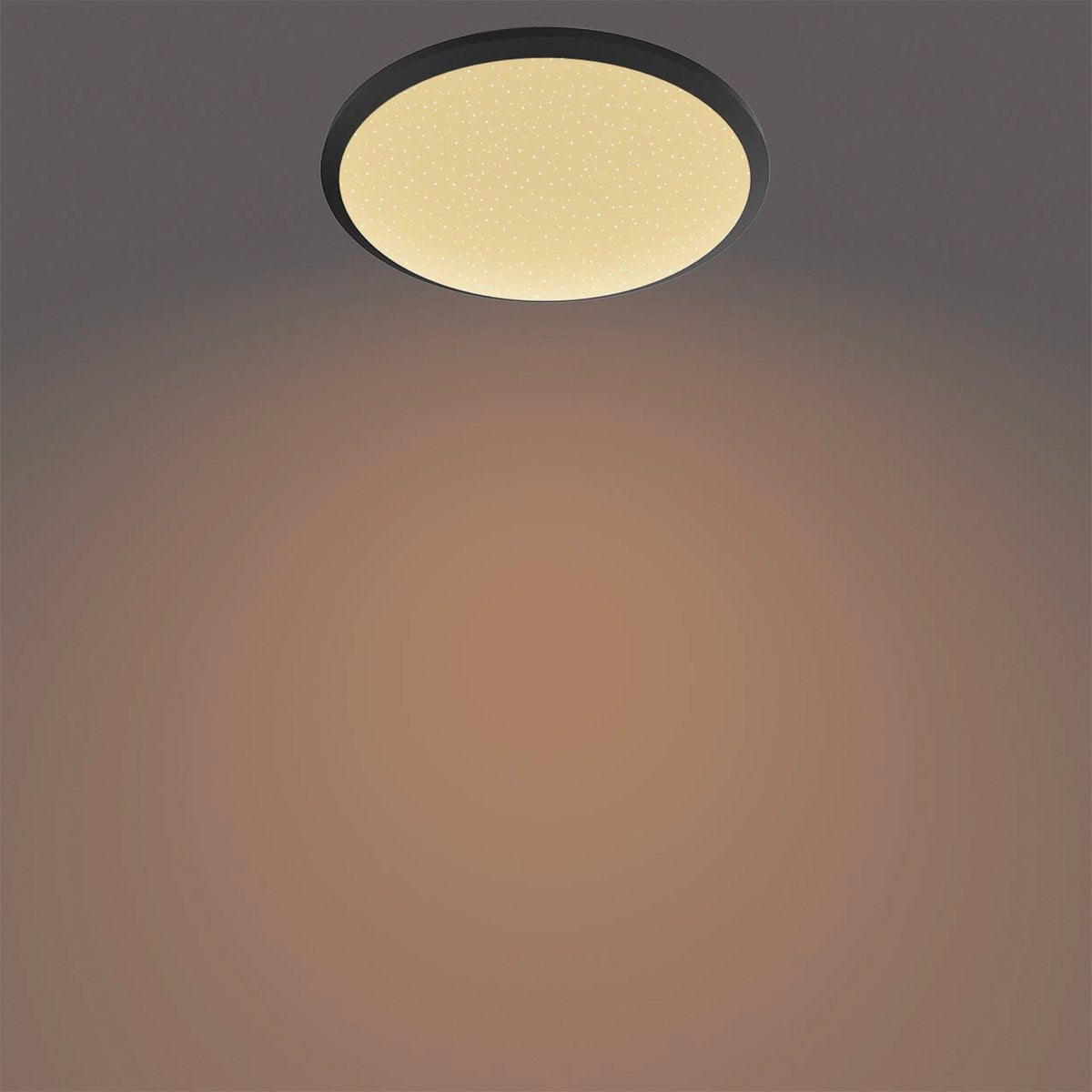 Philips led philips plafondlamp cl255 zwart 12w 2700k