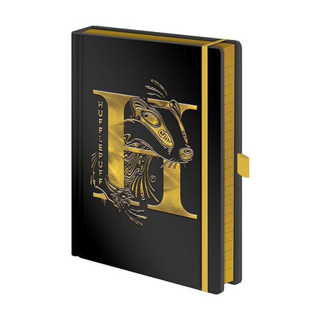 Loch in der Wand Harry Potter – Premium A5-Notizbuch – Hufflepuff