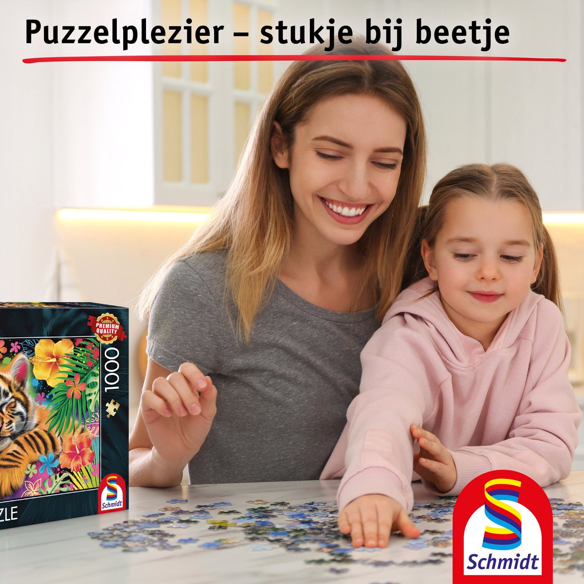 Schmidt - Puzzle - Tigerjunges - 1000 Teile - Erwachsene - ab 12 Jahren