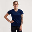 Rogelli promo dames hardloopshirt - korte mouw - blauw