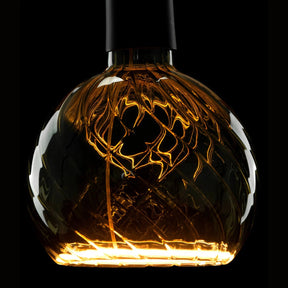 Segula led lamp floating globe 150 6w e27 1900k - twisted smokey