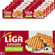 Liga immergrüne Kekse Apfel 12 x 250g – Keks – Kekse für unterwegs oder Arbeit und Büro