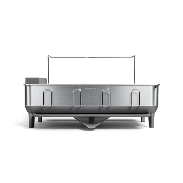 Simplehuman afdruiprek rvs - vrijstaand - zwart grijs