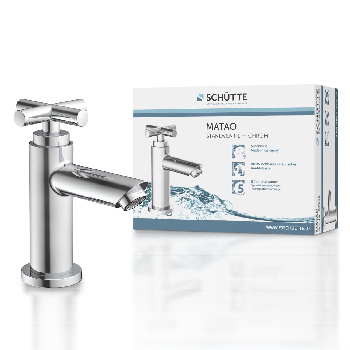Schütte Cold Water Tap Matao Chrom