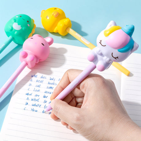 Lazy Stars Squishy Doll Gelstift – Einhorn + Kaninchen – 2 Stk