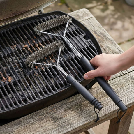 Alpina bbq grill brush 2pcs set
