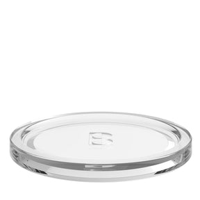 Bolsius onderzetter glas rond 110 transparant (1 stuk)