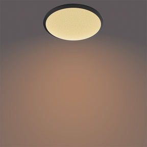 Philips led philips plafondlamp cl255 zwart 12w 2700k