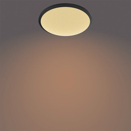 Philips led philips plafondlamp cl255 zwart 12w 2700k