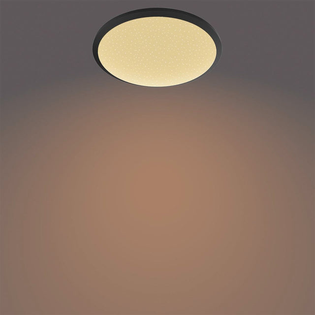 Philips led philips plafondlamp cl255 zwart 12w 2700k