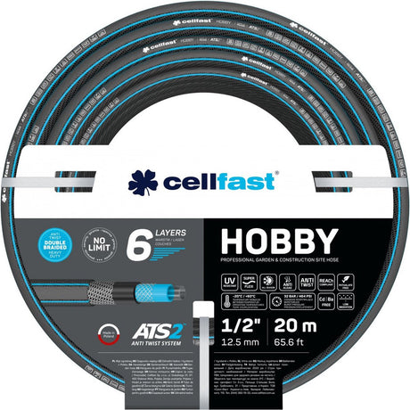 Cellfast hobby ats2™ – 6-lagiger Gartenschlauch – 1 2 20 m