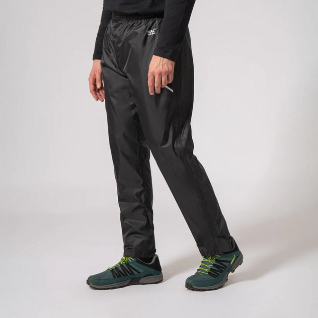 Mac in a sac – Regenhose mit durchgehendem Reißverschluss – Schwarz – Größe L