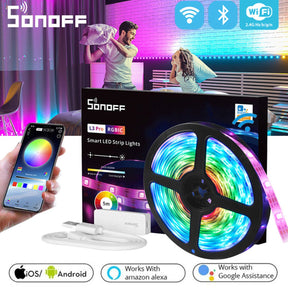 Sonoff rgbic l3 pro 5 m led-strip transparant