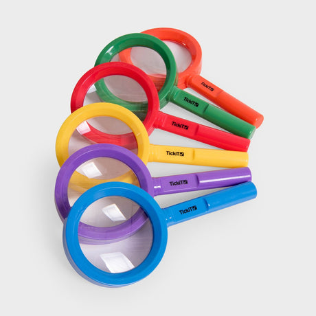 Tickit ® rainbow magnifiers