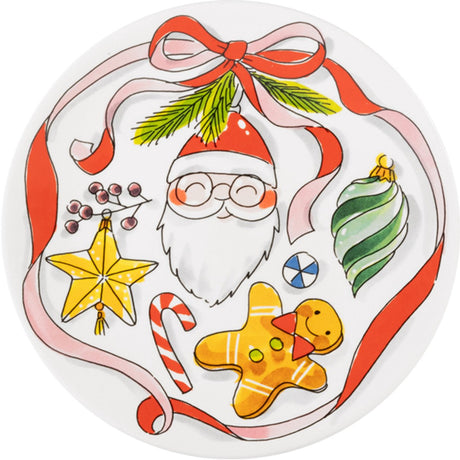 Blond amsterdam , kerst: bord 22 cm