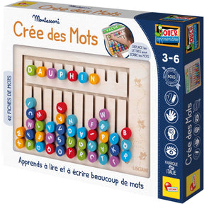 Lisciani - Montessori - Cree des Mots - fr