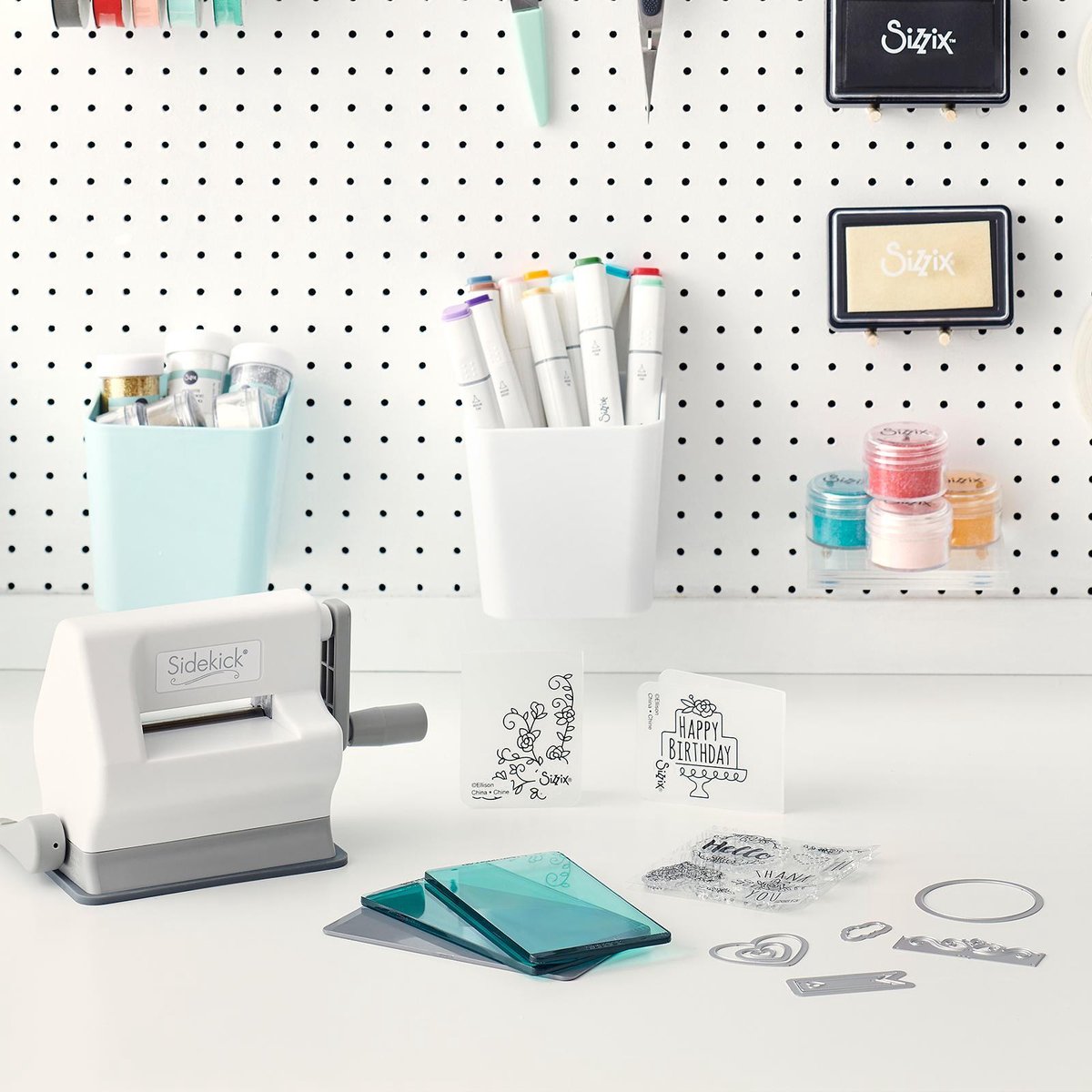 Sizzix • Sidekick Starterset weiß grau
