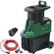 Bosch axt 25 tc - hakselaar - inclusief opvangbak, verlengkabel 25m en tuinhandschoenen