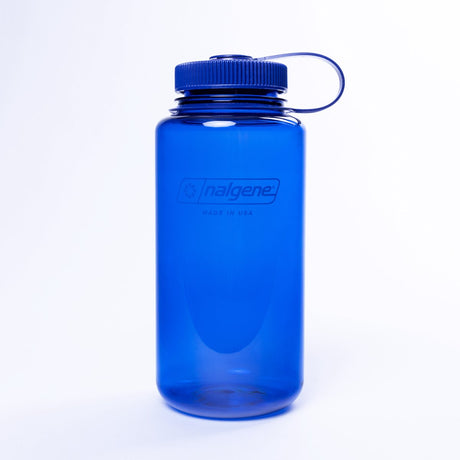Nalgene – Weithalsflasche – Trinkflasche – Wasserflasche – auslaufsicher – 1000 ml – BPA-frei – Sustain – Denim