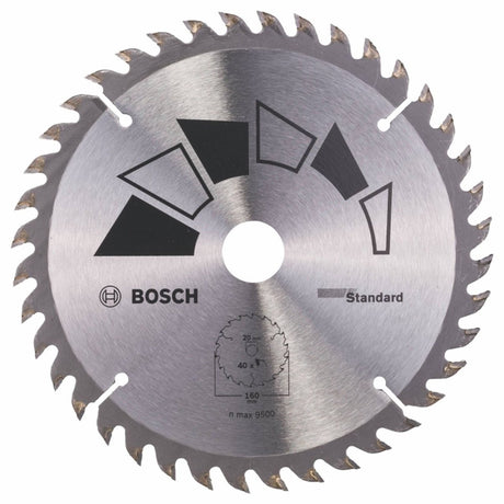 Bosch Kreissägeblatt Standard 160 x 20 x 2,2 mm - 40