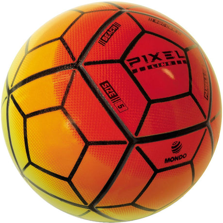 Mondo Beach-Football Pixel 23cm bunter Spielzeugfußball.