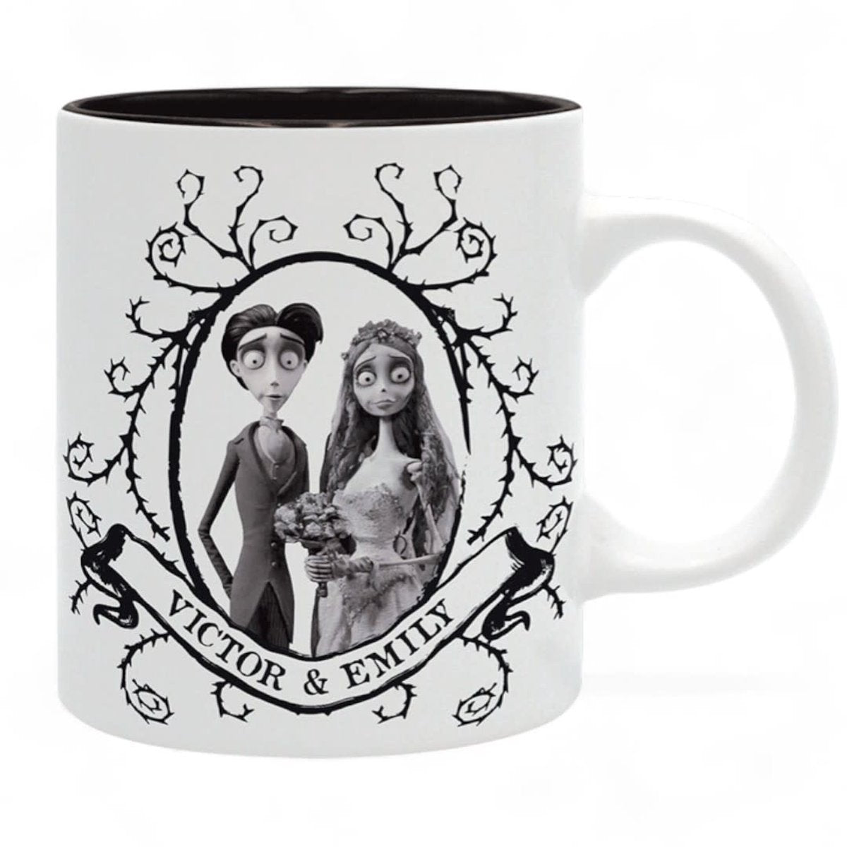 Merkloos sans marque corpse bride victor and emily kop standaard keramiek -