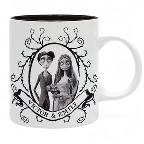 Merkloos sans marque corpse bride victor and emily kop standaard keramiek -