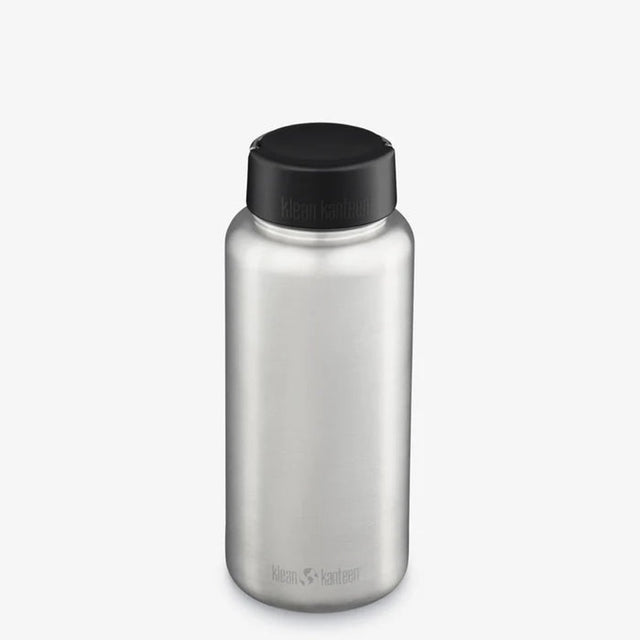 Klean Kanteen Classic Wide Single Wall 1182 ml – Schlaufendeckel aus gebürstetem Edelstahl