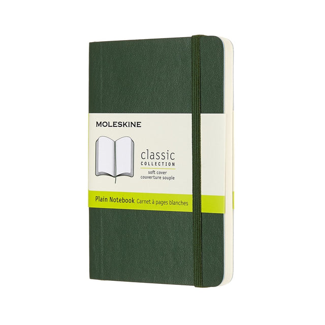 Moleskine klassisches Notizbuch – Tasche – Softcover – leer – Myrtengrün
