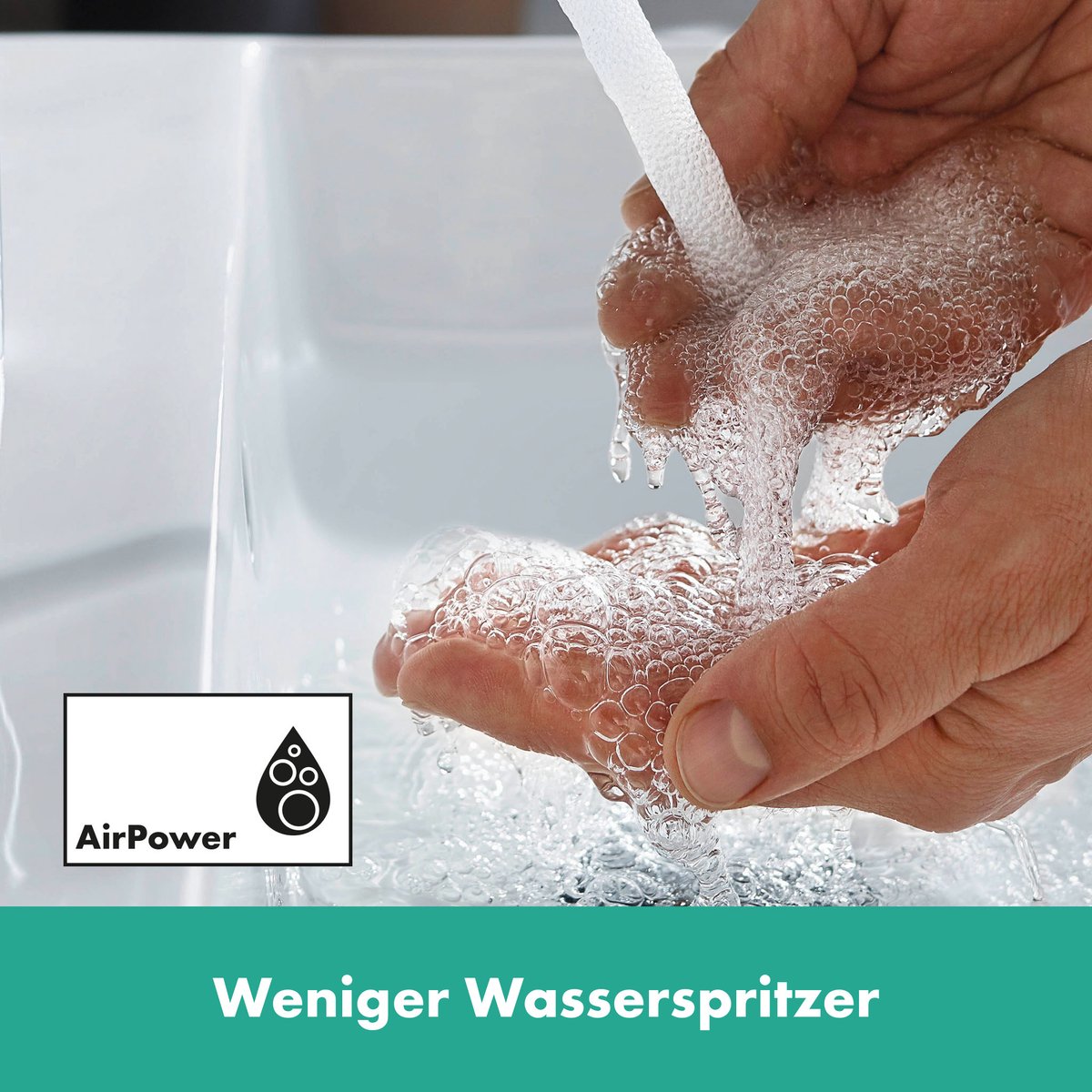 Hansgrohe Logis - Brunnen - ohne Ablaufgarnitur - 80mm - für Kaltwasser - mattschwarz