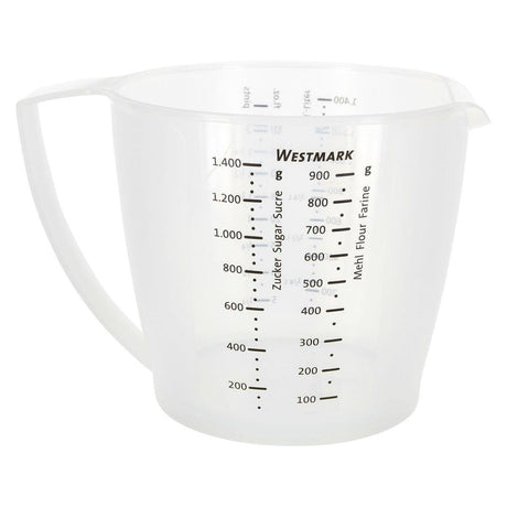 Plastinox Westmark Messbecher - Kunststoff - 1,4l