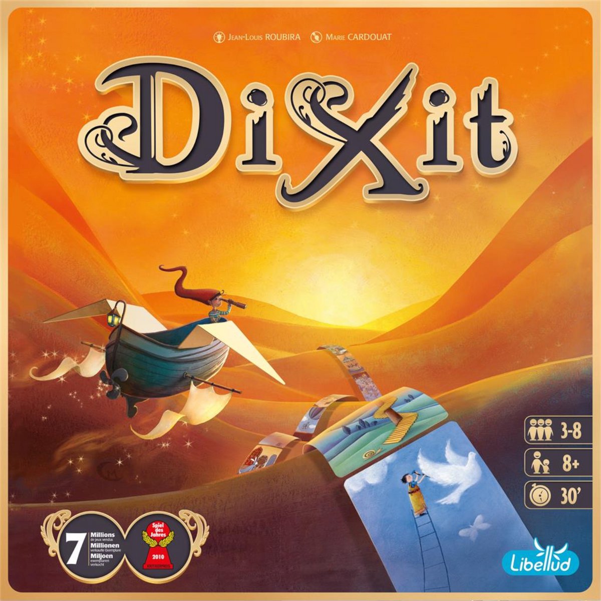 Libellud dixit Grundspiel – Niederländisches Brettspiel
