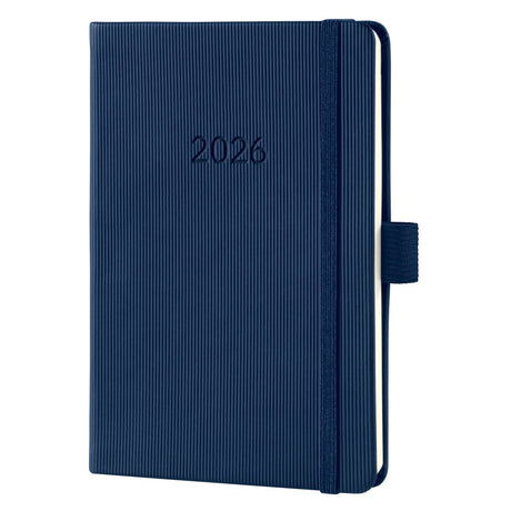 Sigel Wochenplaner 2026 Conceptum – Format A6 – Mitternachtsblau – Hardcover – SI-C2663