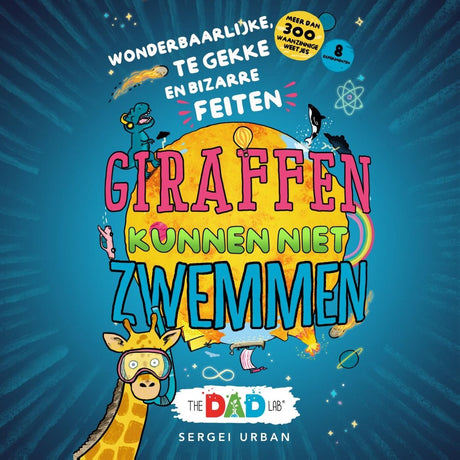 Giraffen kunnen niet zwemmen