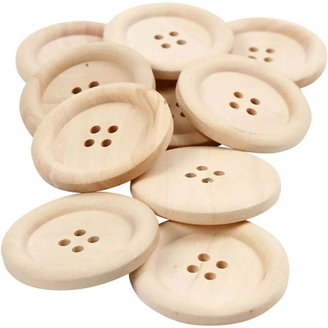 Kreativunternehmen https: www.cchobby.nl wood-buttons-d-35-mm-hole-size-2-mm-4-holes-10-piece-1-box