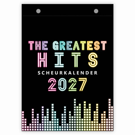 Comello the greatest hits scheurkalender 2027