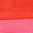 Coockoo hondenkussen cozy stripe rood roze m-90x75x11cm