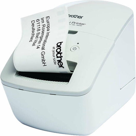 Brother QL-600G Thermo-Etikettendrucker 300 x 600 dpi Etikettenbreite (max.): 62 mm USB